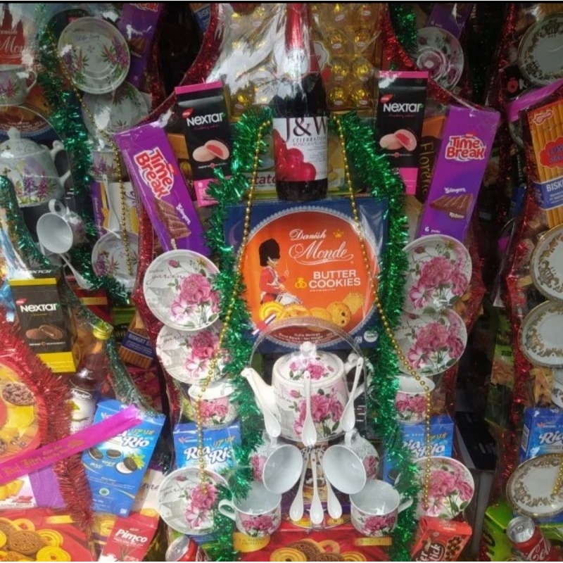 

Parcel / Parsel Lebaran Teaset Snack Jumbo Hampers Gift Idul Fitri