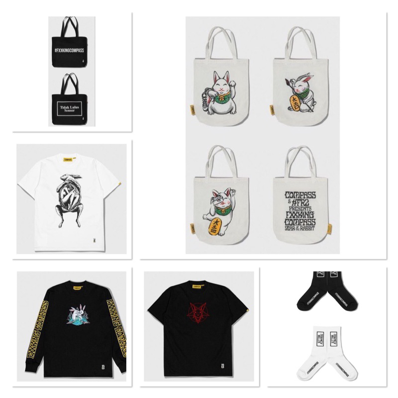 [ORIGINAL] COMPASS FXXKINGRABBITS YEAR OF THE RABBIT