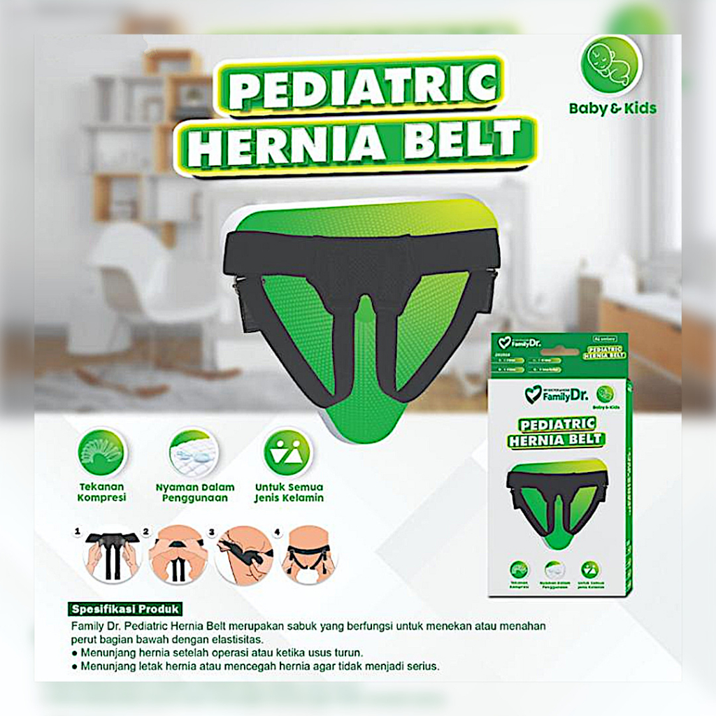 Sabuk Hernia Anak FamilyDr Pediatric Hernia Belt - Perawatan Hernia Pada Anak