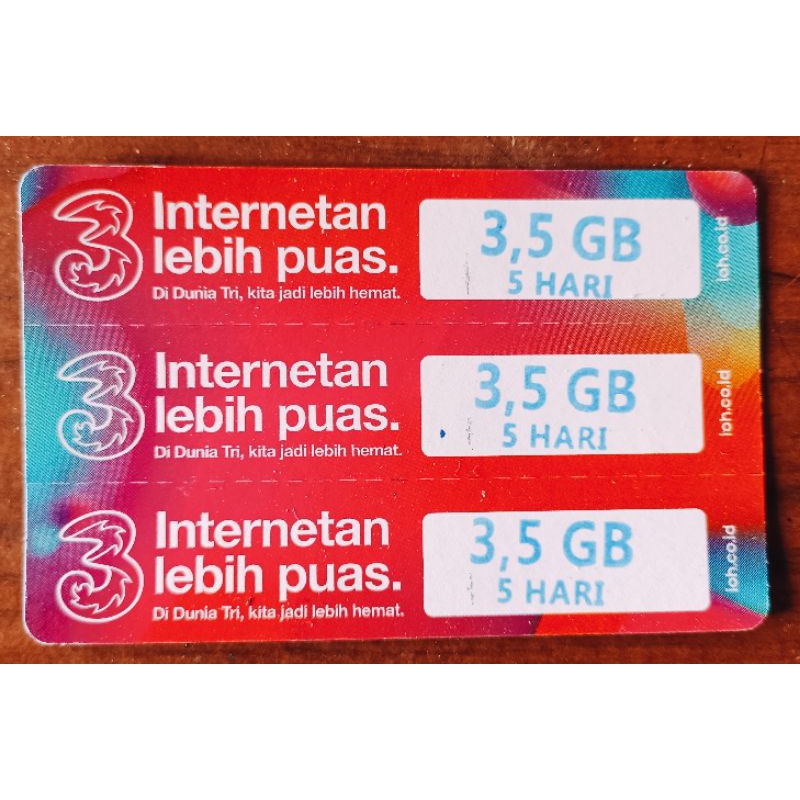 VCR TRI 3.5 GB 5 HARI