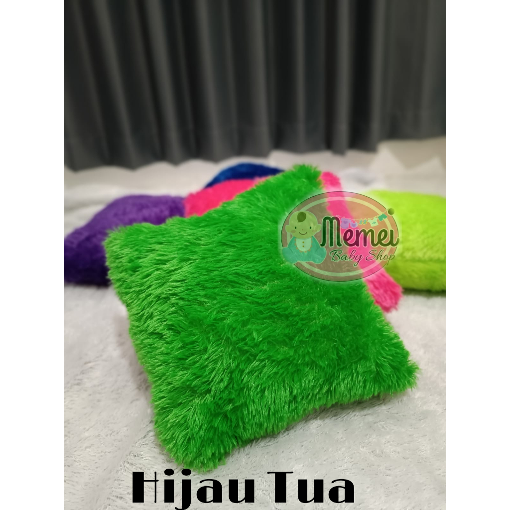 Bantal bulu rasfur lembut ukuran 40x40 cm