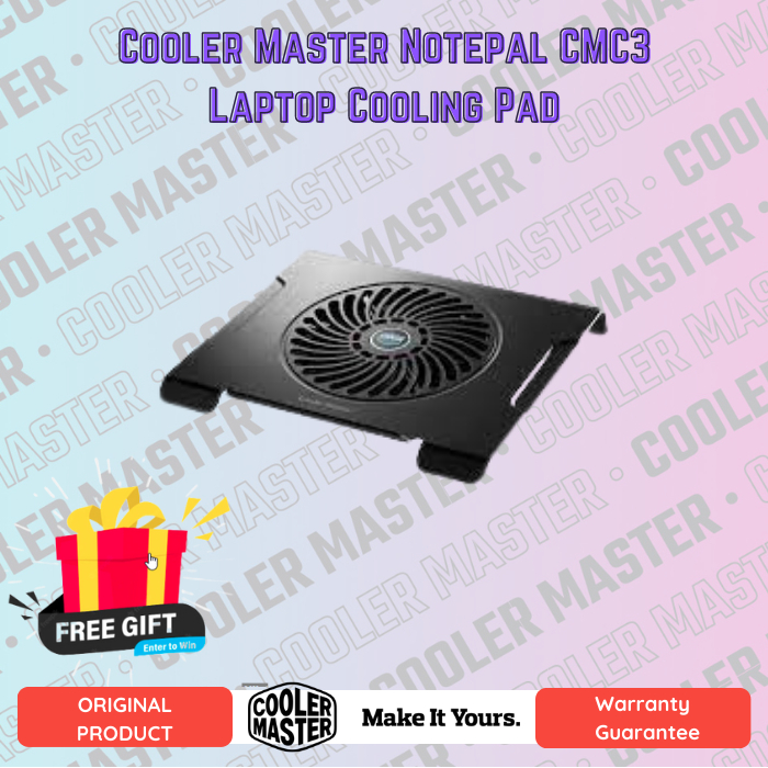 Cooler Master Notepal CMC3 Laptop Cooling Pad