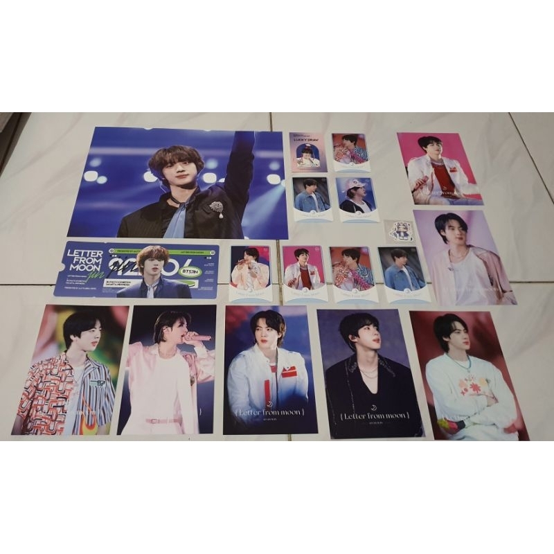 JIN PHOTO EXHIBITION LETTER FROM MOON GIFT FULL SET