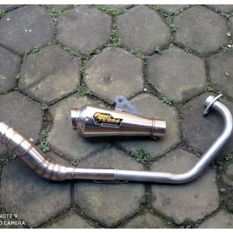 KNALPOT FANTERA SARINGAN SETENGAH PNP HEREX CB MP GL TIGER 250CC-300CC