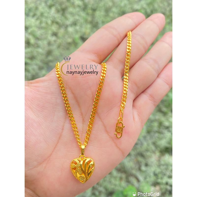 Kalung Lempis 2 dan 3 Suku warna 24k