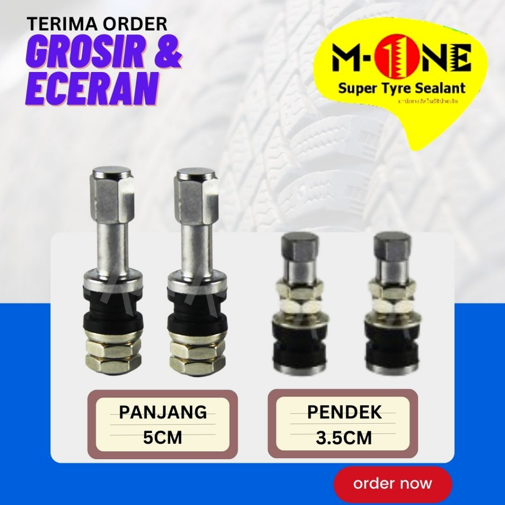 [READY COD] PENTIL BAN TUBLESS / PENTIL TUBELESS / PENTIL PANJANG / PENTIL PENDEK / PENTIL BAN MOTOR
