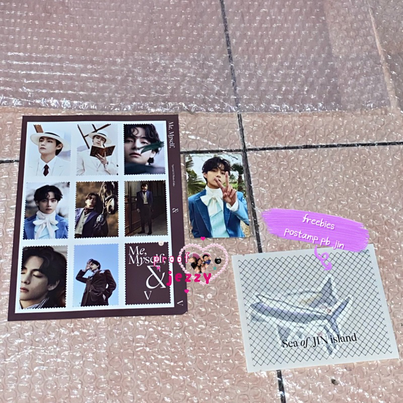 (READY) RPC BTS V - SPECIAL 8 PHOTO-FOLIO ME, MYSELF, AND V 'VEAUTIFUL DAYS' SHARING