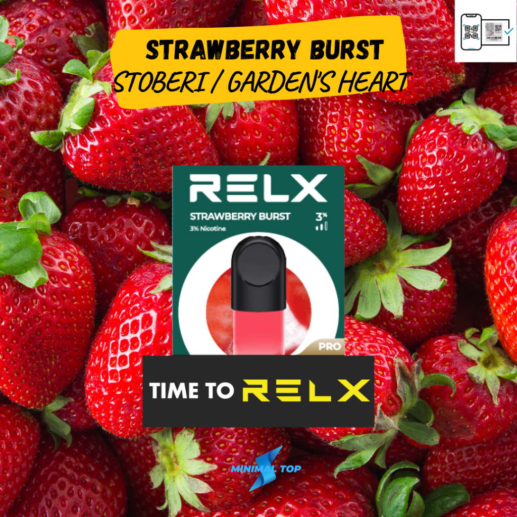 Relx Infinity Essential Pod Pro - Strawberry Burst / Garden Heart Original