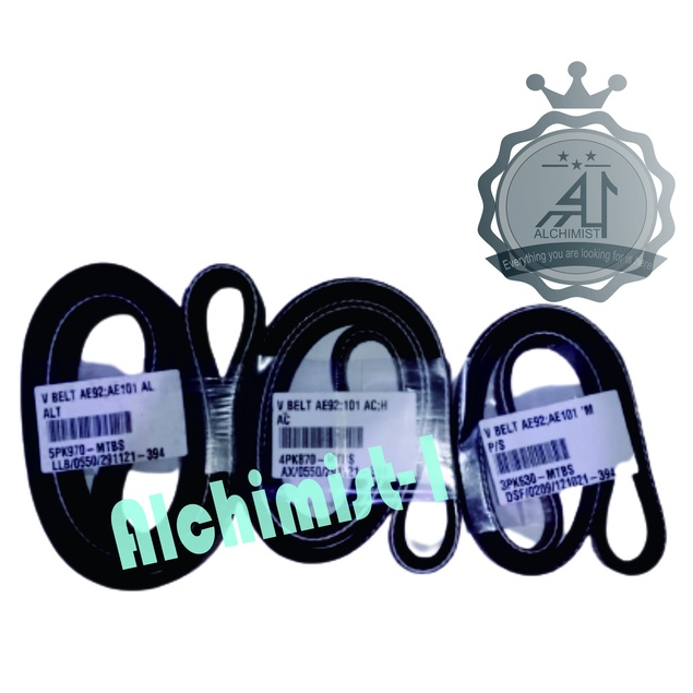 V-Belt Fan Belt Ac-Dinamo-Power Steering Toyota Corolla Great Twincam