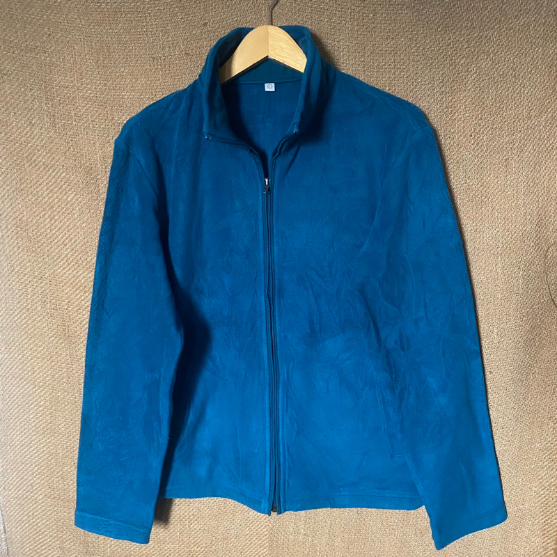 Uniqlo Fleece Dark Turqouise Jacket Man