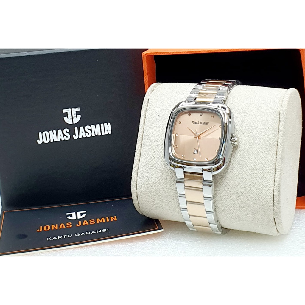 Jam Tangan Wanita Jonas Jasmin 2228 Original Rantai
