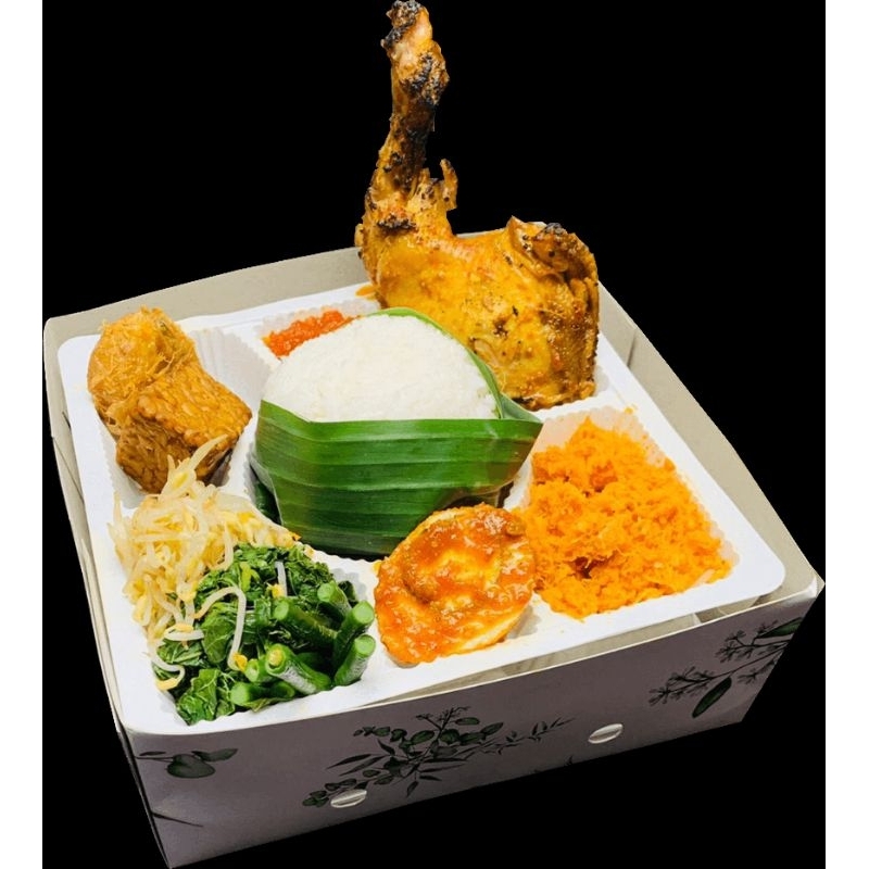 

Nasi Box Ayam Bakar Urap Sayur Termurah