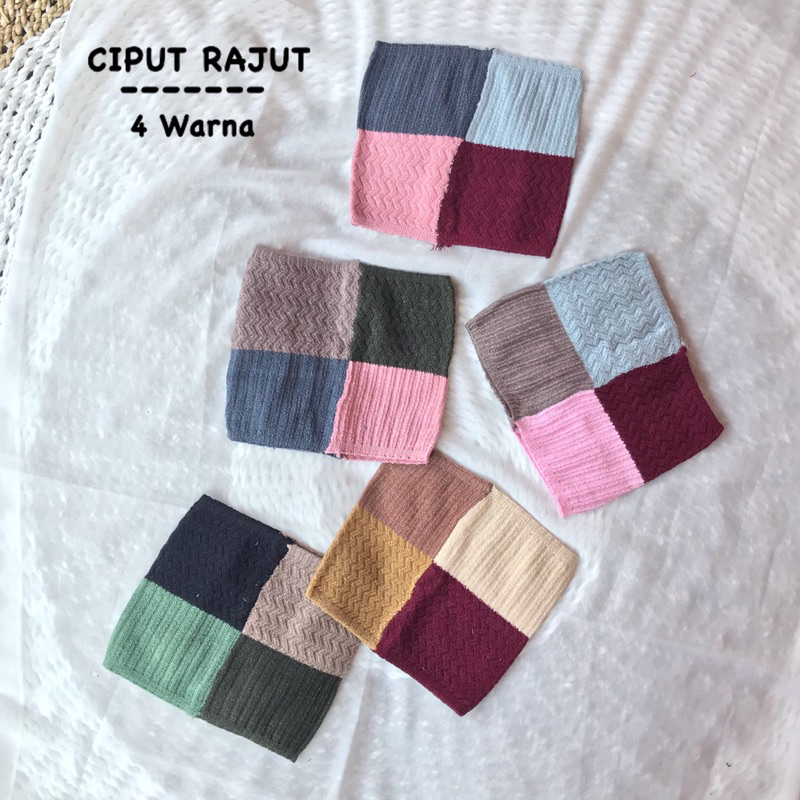 INNER CIPUT RAJUT ZIG-ZAG PREMIUM 2WARNA &amp; 4WARNA