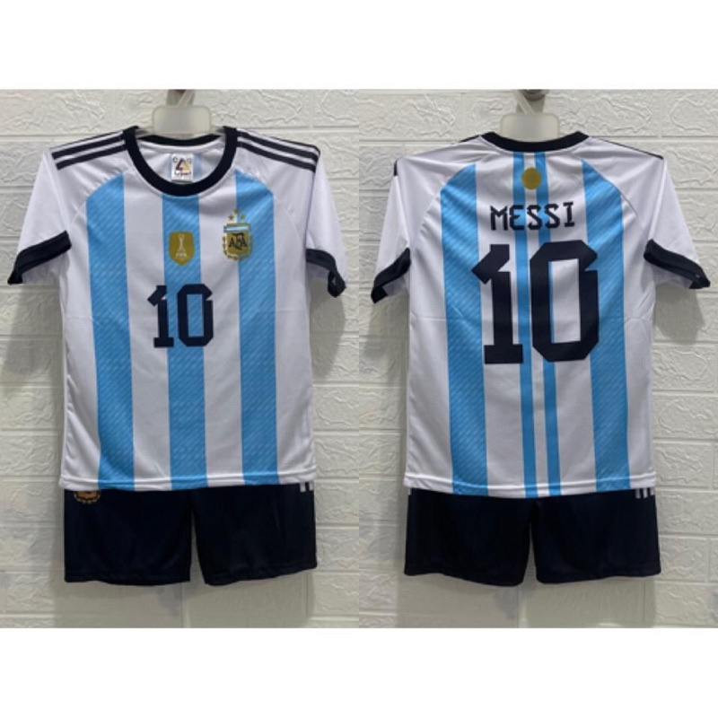 jersey anak sepakbola argentina piala dunia world cup kids