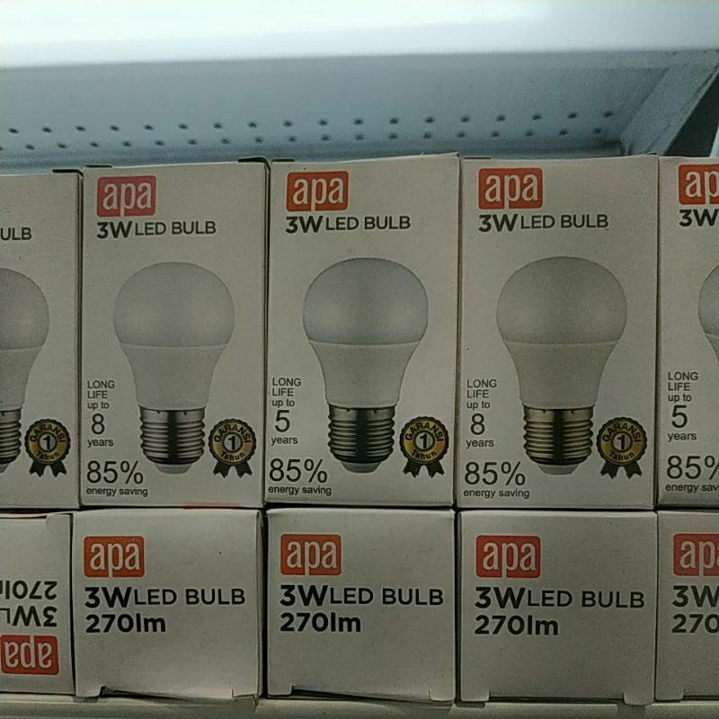 Bohlam Lampu LED APA 3W 5W 7W Bohlam LED APA 3W 5W 7W APA LED Bulb Lampu APA ACE Lampu Terang Lampu APA Lampu Ace Lampu LED Ace Lampu LED APA