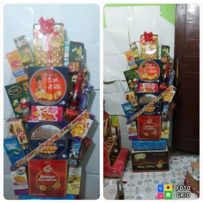 

Parcel / Parsel Snack Lebaran Idul Fitri Besar