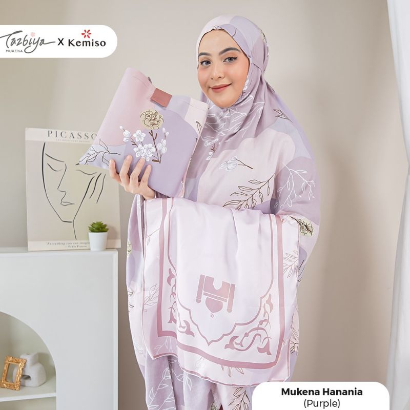 Mukena Tazbiya X Kemiso Set Sejadah Hanania Series Allaize