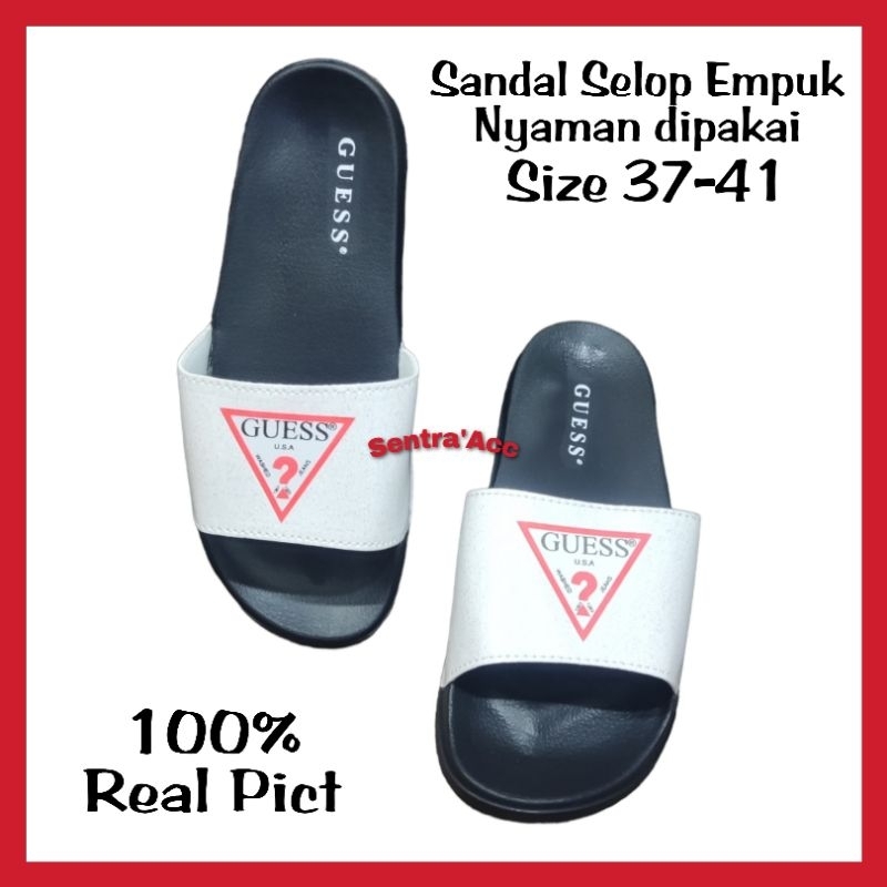 Sandal Pria Wanita Gss Sendal Selop Dewasa Sandal Santai Empuk Nyaman dipakai Sandal Cowok Cewek