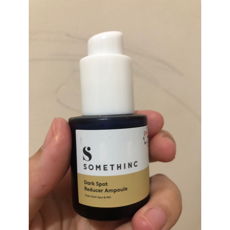 somethinc dark spot reducer ampoule preloved