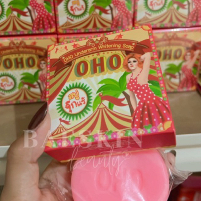 [BUY 1 GET 1] OHO UNDERARM WHITENING SOAP ORI 100% FRESH FROM THAILAND