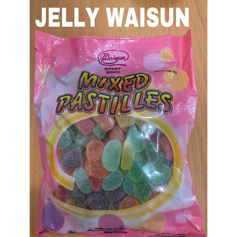 

JELLY WAISUN / PERMEN JELLY WAISUN MALAYSIA 500gr dan 1000gr