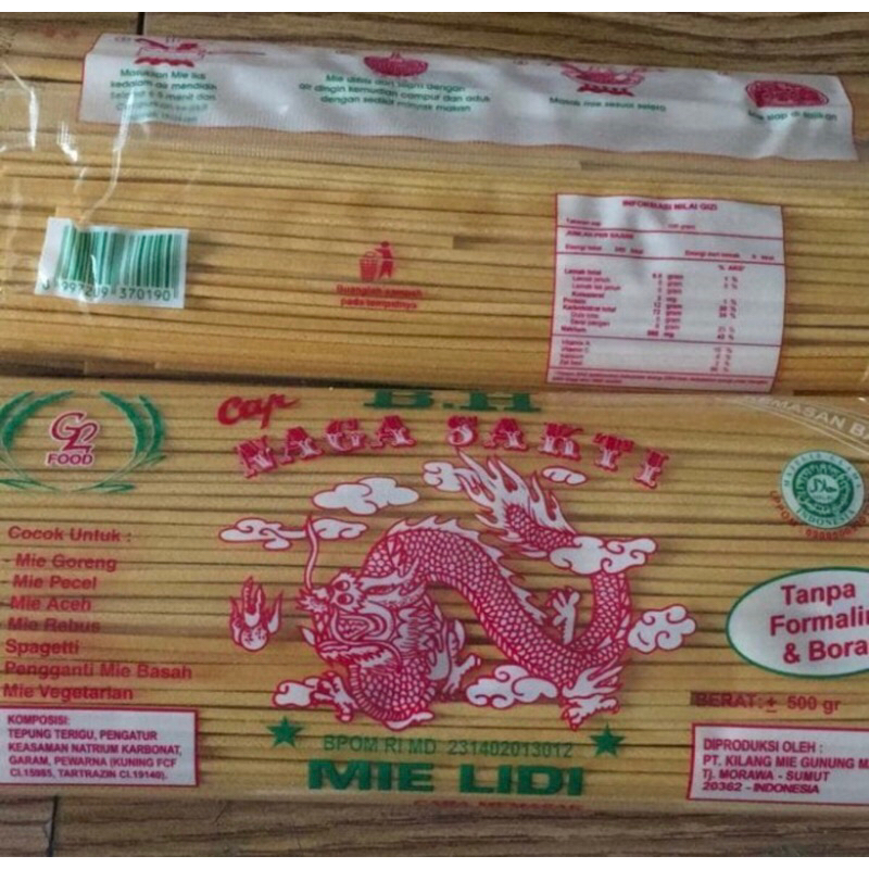 

Mie Lidi Rebus Kemasan 1Kg