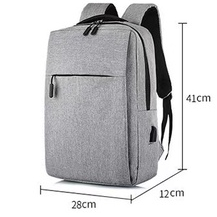 Rowling (Tas-238) RANSEL LAPTOP LOCKER TAS PRIA USB IMPORT BACKPACK MURAH PUNGGUNG BAG SEKOLAH TERBARU