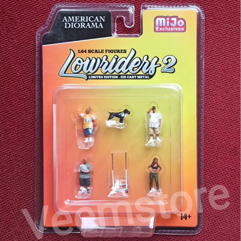 Figure Diorama 1:64 American Diorama [Mijo Exclusive] Low Riders 2