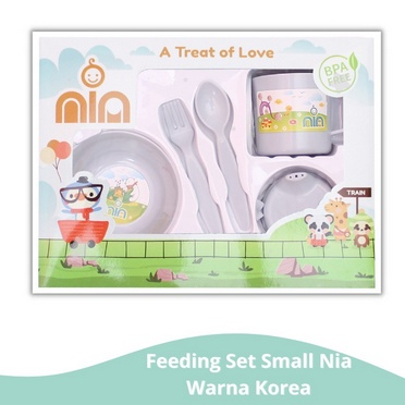 NIA Feeding Set Nia Small BPA FREE