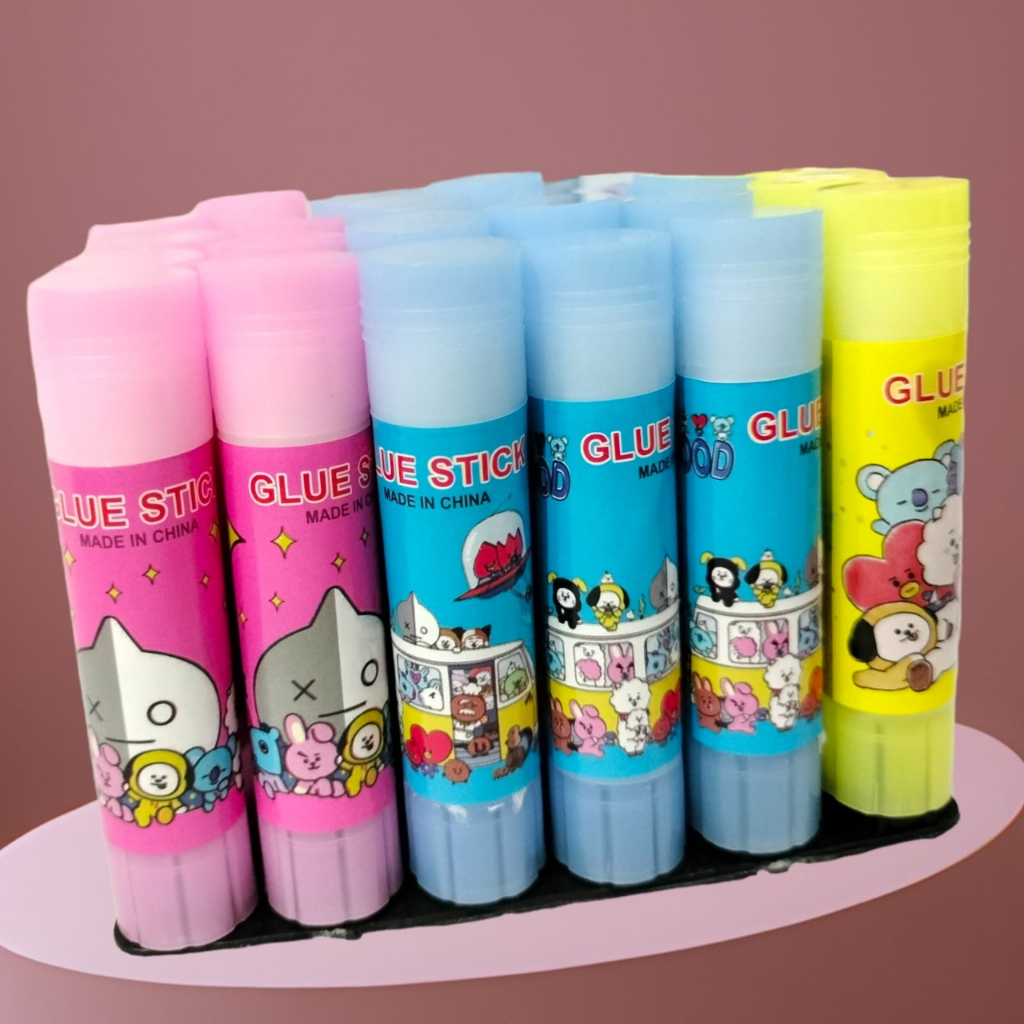 

LEM STICK IMUT BTS21 READY 3 WARNA LEM KERTAS ALAT TULIS GLUE STIK MURAH PERLENGKAPAN SEKOLAH ANAK TERLENGKAP KUALITAS TERBAIK STATIONARY KEKINIAN READY GROSIR DAN COD