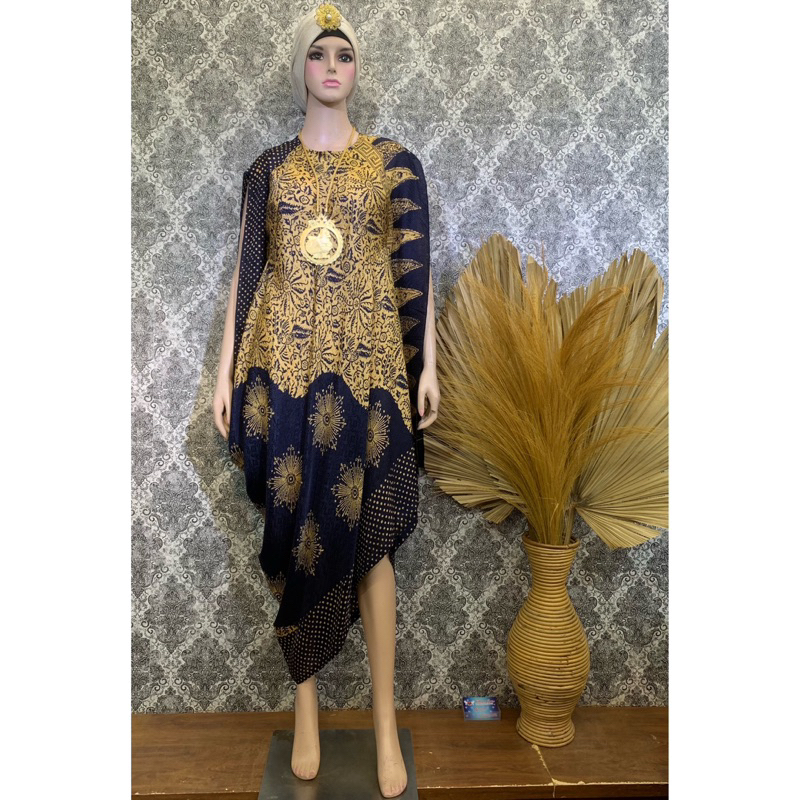 Kaftan Tunik Carla | Tunik Dress Batik Viscose Sutra Silk Premium - Modeluv