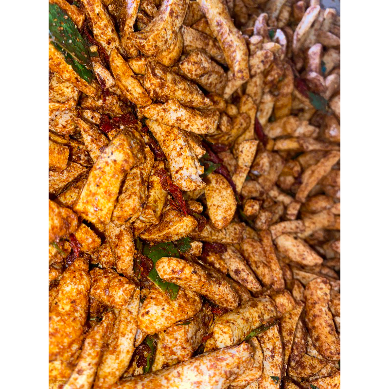 

basreng pedas daun jeruk/ 1kg olahan home made “SI RAJA BASRENG”