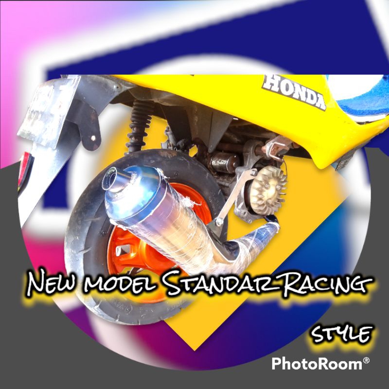 Knalpot SanexQJ50, hussar, Malika, Venus by MOC MUFFLER