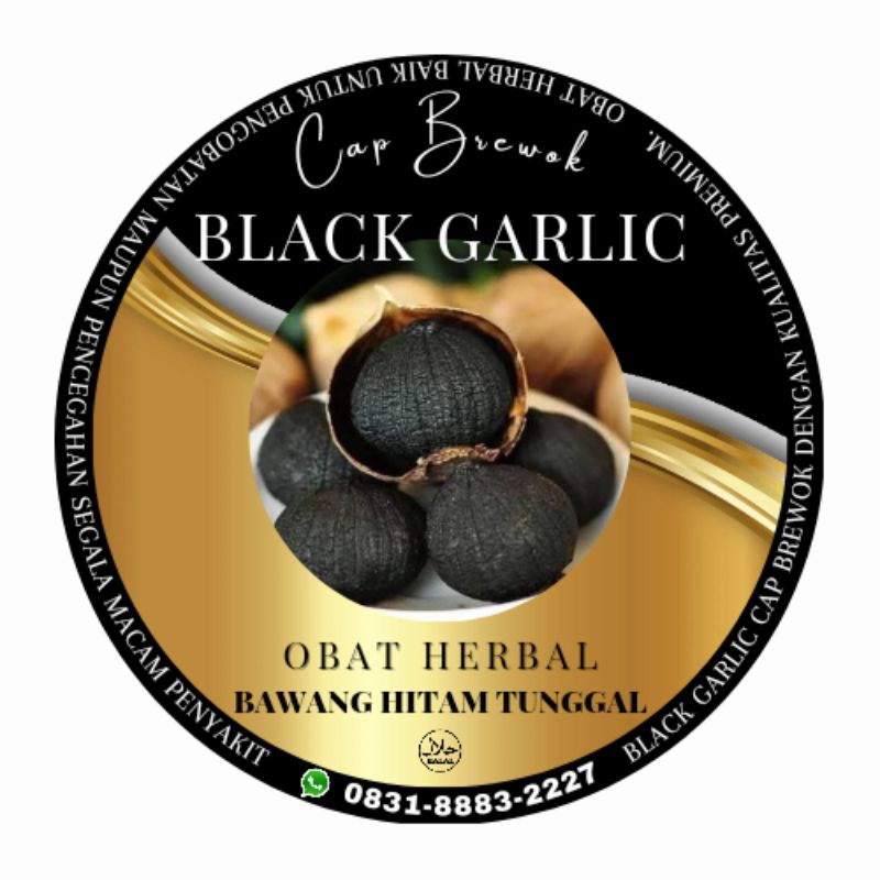PROMO  Black Garlic Bawang Hitam Tunggal Premium