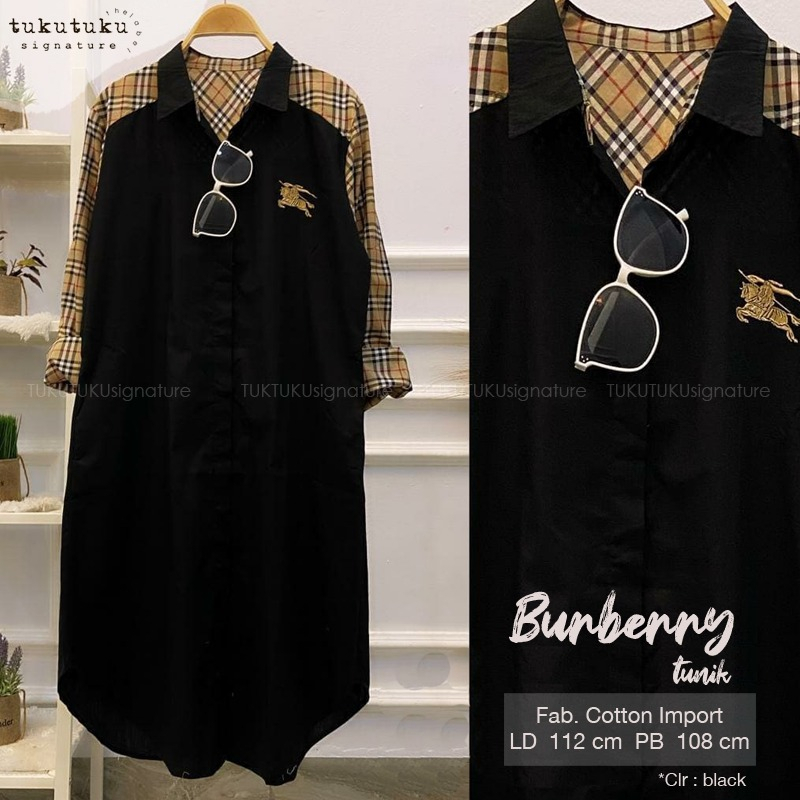 [FREE GIFT] NEW TUNIK WANITA BURBERRY BY TUKUTUKU