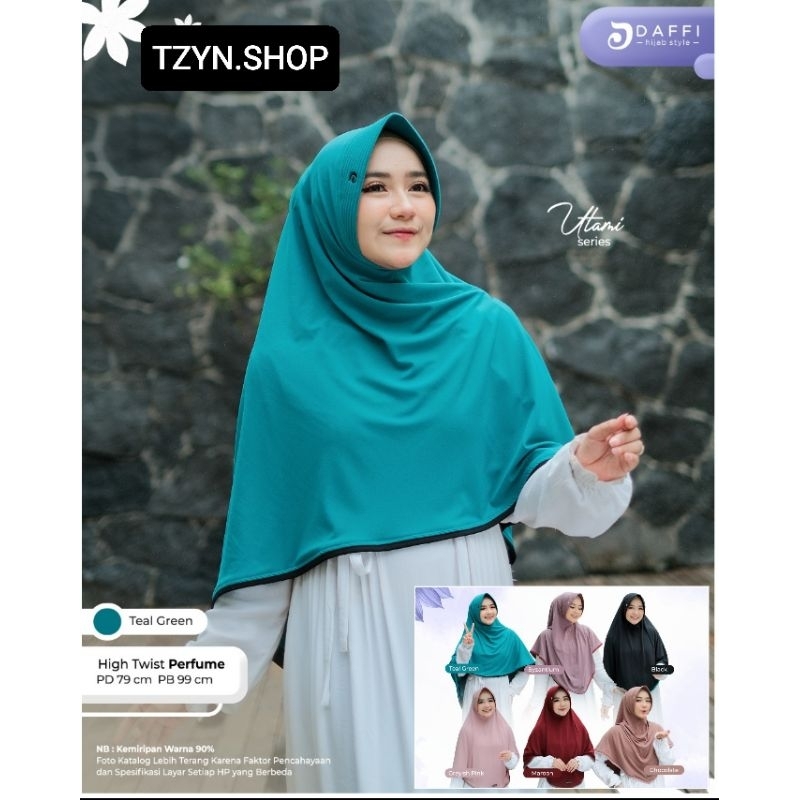 UTAMI HIJAB. Hijab Instan Original By Daffi ©TZYN. Shop