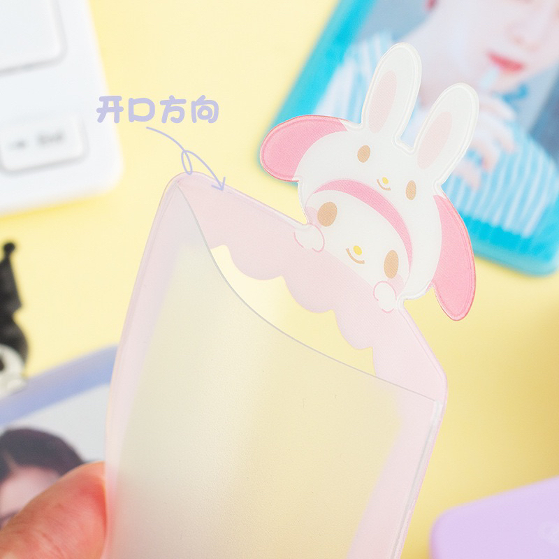 Card sleeves Card Holder motif sanrio lucu cute rabbit