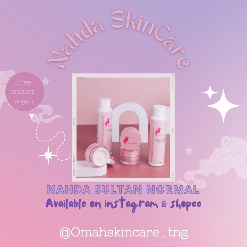 NAHDA SKINCARE PAKET SULTAN
