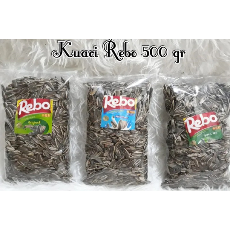 

KUACI REBO SPESIAL 1 KG (ORIGINAL / MILK / GREENTEA) (REPACK)