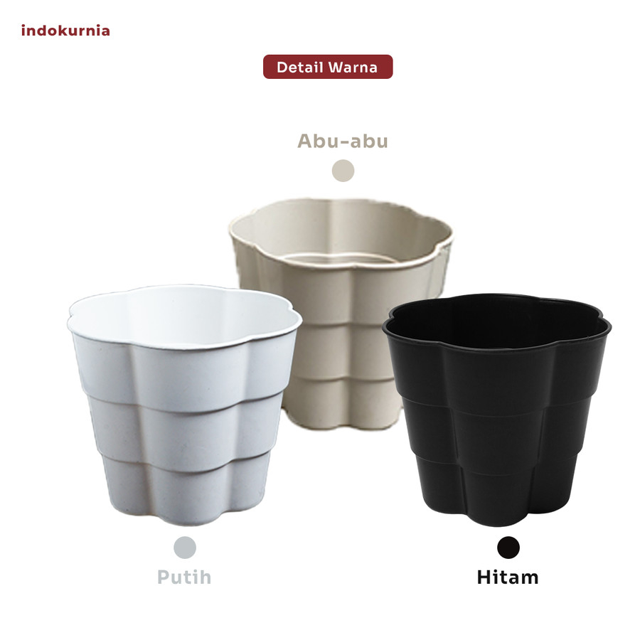 IK - POT BUNGA SAKURA 20CM TAMAN TANAMAN HIAS TERMURAH