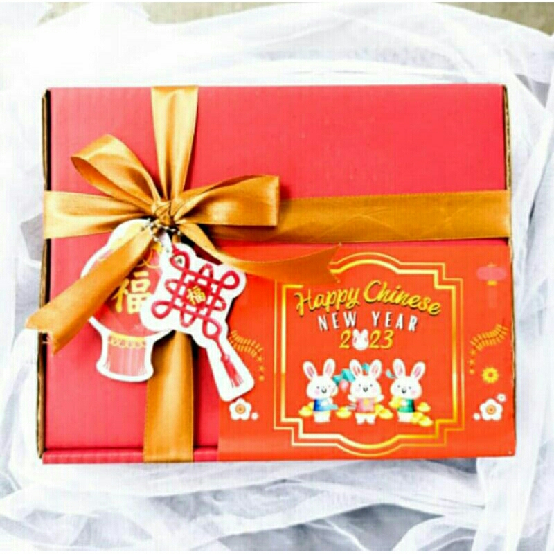 

box untuk hampers imlek cny cina new year 24x19x8