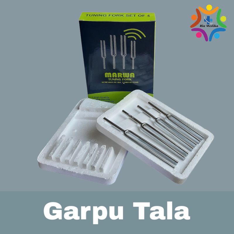 GarpuTala  Tuning Fork  Set isi 4  Garpu Tala