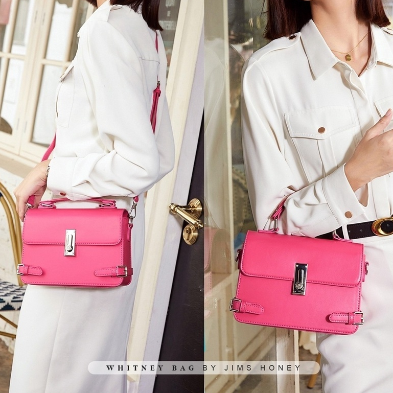 Jims Honey Whitney Bag Tas Selempang Wanita Hand Bag Korea Kekinian Murah JH