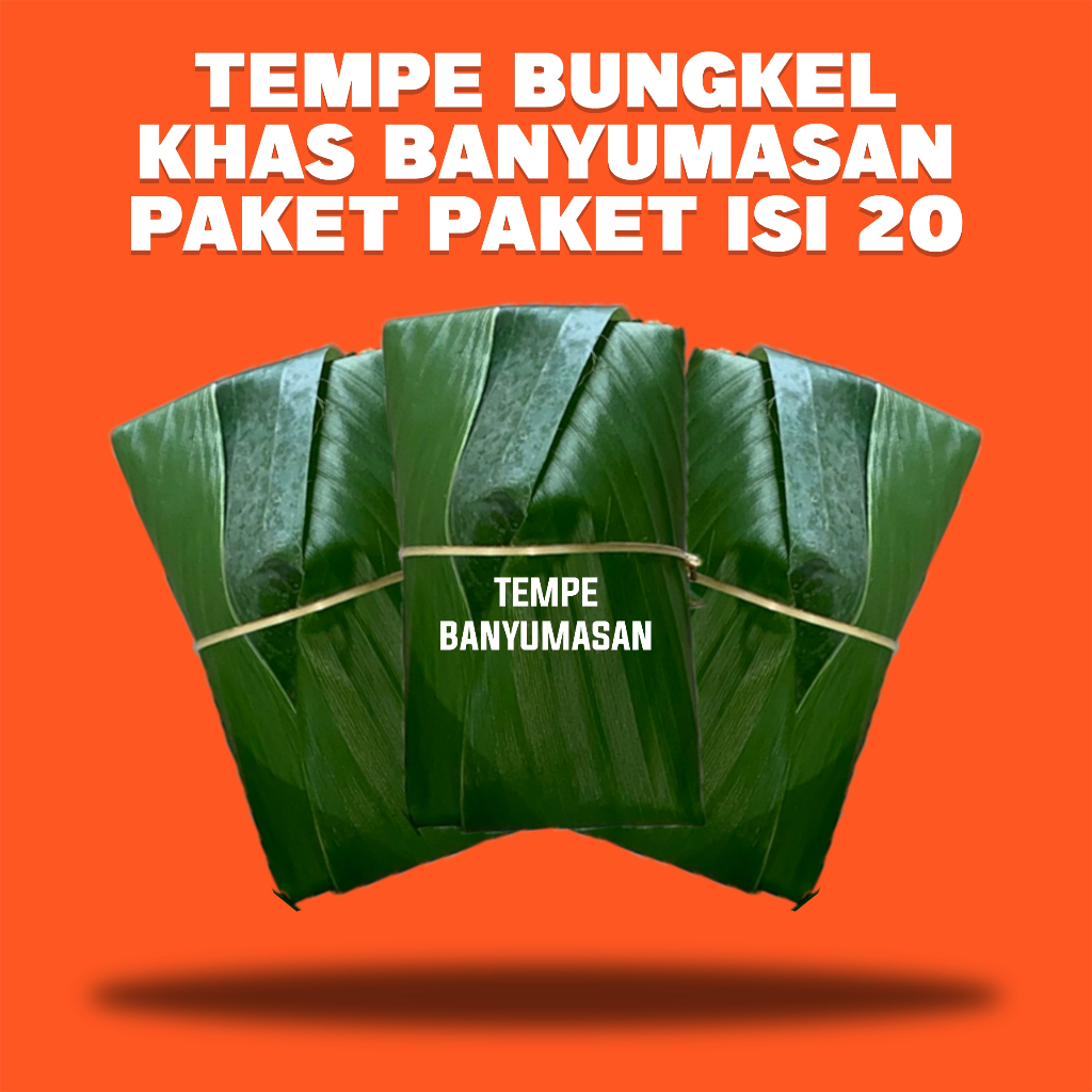 

TEMPE BUNGKEL KHAS BANYUMAS PAKET ISI 20