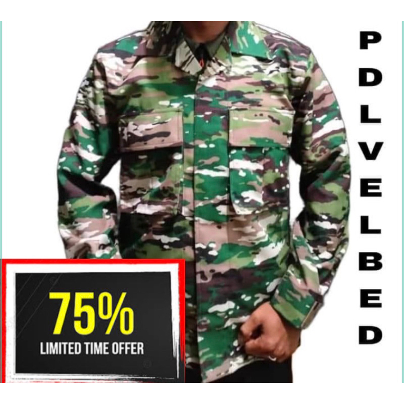 BAJU PDL NKRI TERBARU VELBED PREMIUM