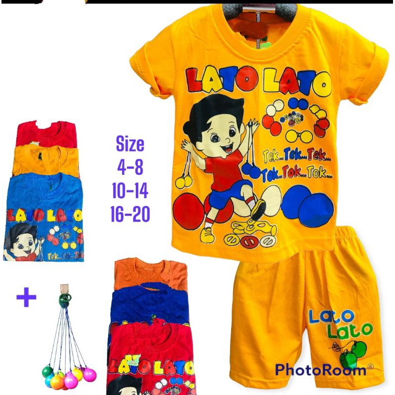 SETELAN ANAK VIRAL LATTO LATTO USIA 1-10THN/MAINAN LATTO LATTO MURAH/SETELAN ANAK UNISEX