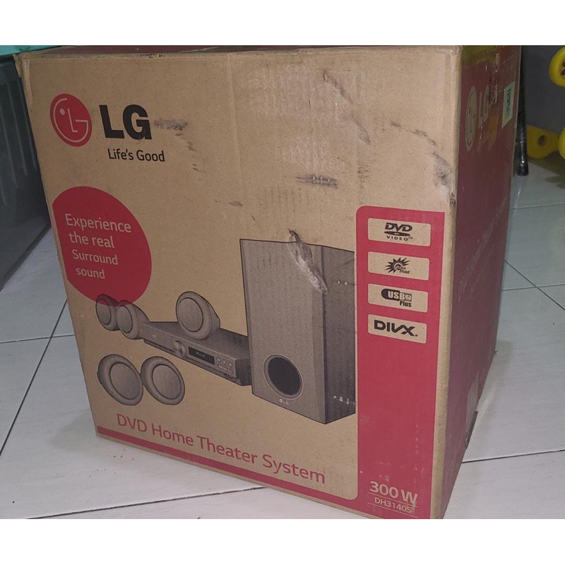 Home Theater Second Mulus Normal Jarang Pakai LG (DH3140s) 5.1 Channel