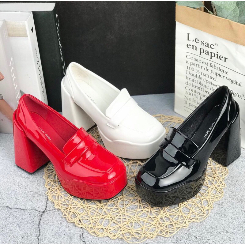 Pantofel 8077 wanita import realpict