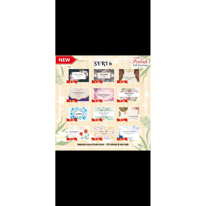 

Cetak Amplop Custom Nama