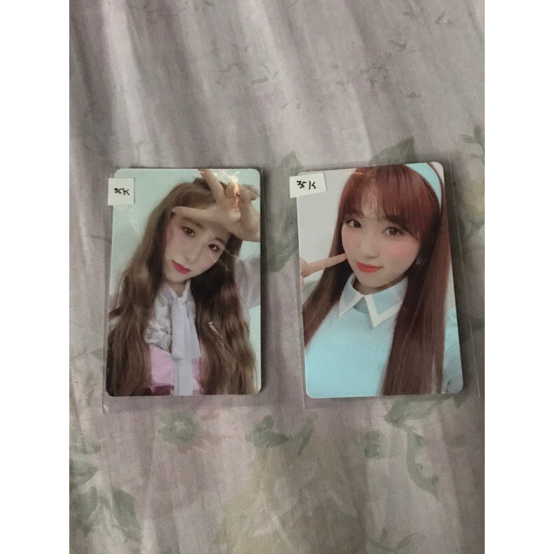 Photocard Izone Heart*Iz Nako Chaeyeon